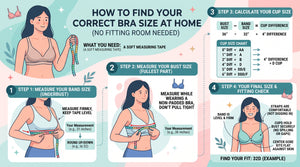 How to Find Your Correct Bra Size at Home (No Fitting Room Needed)
