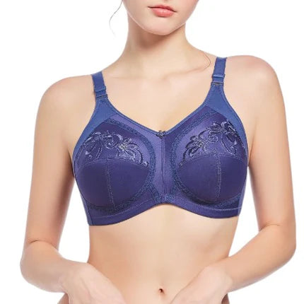 chicken lace cotton comfort full coverage bra