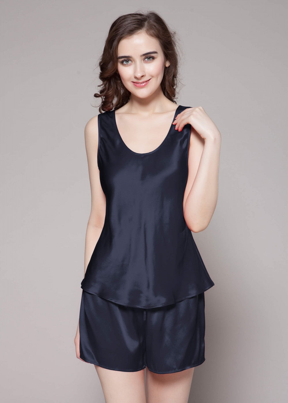honey comb Full Scoop Camisole Short Pajama Set