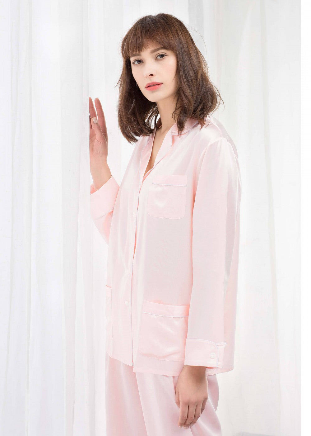 Dreamland chic trimmed pajamas set