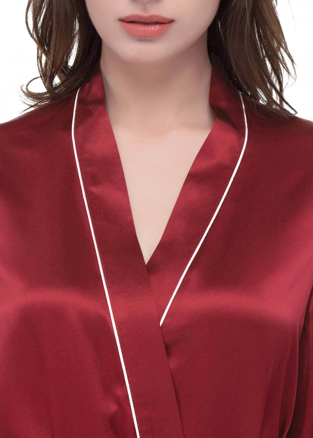 Slabrock Contrast trim Short Robe