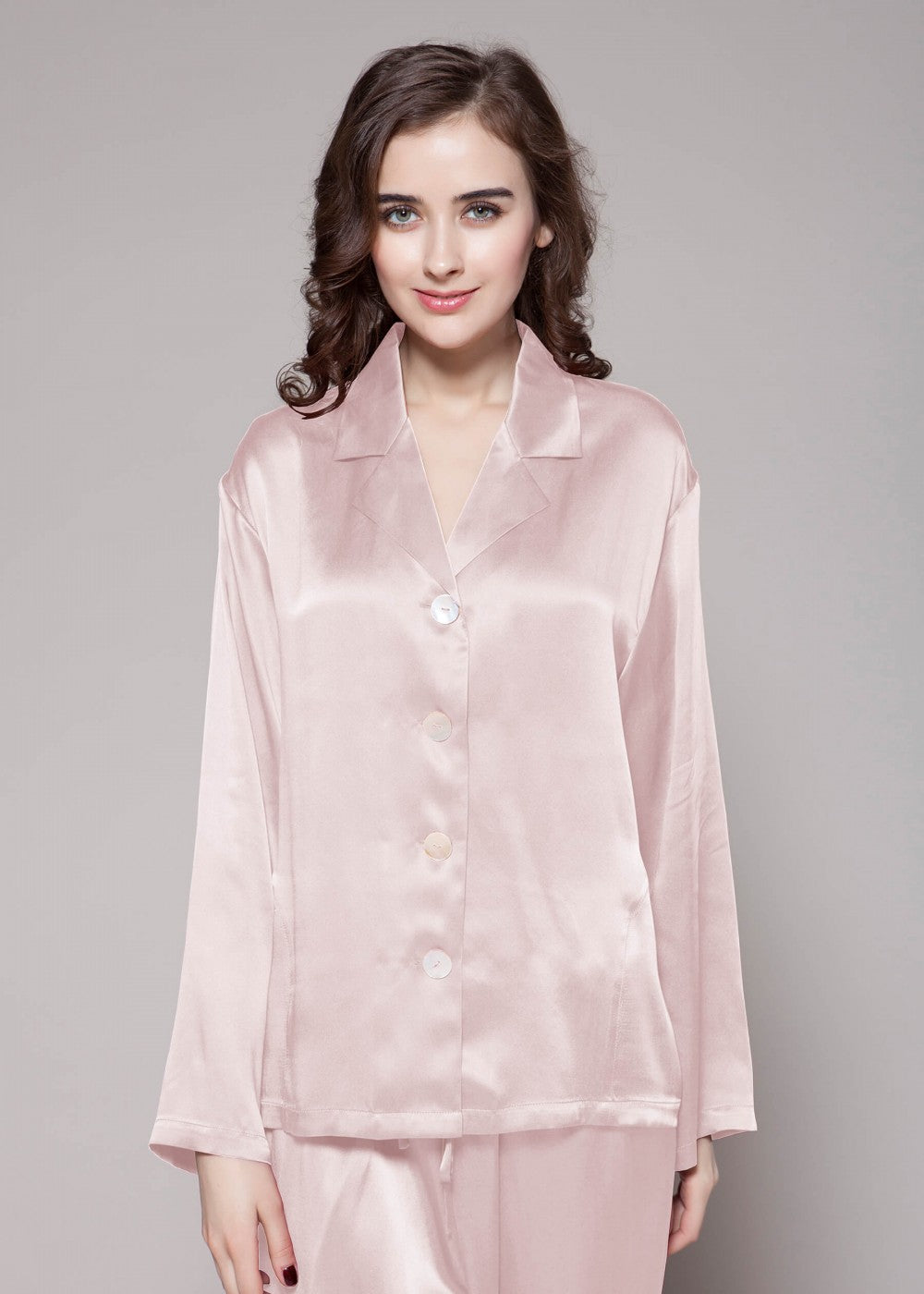 cinnamon Long Classic Pajama Set