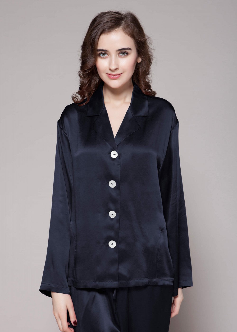 cinnamon Long Classic Pajama Set