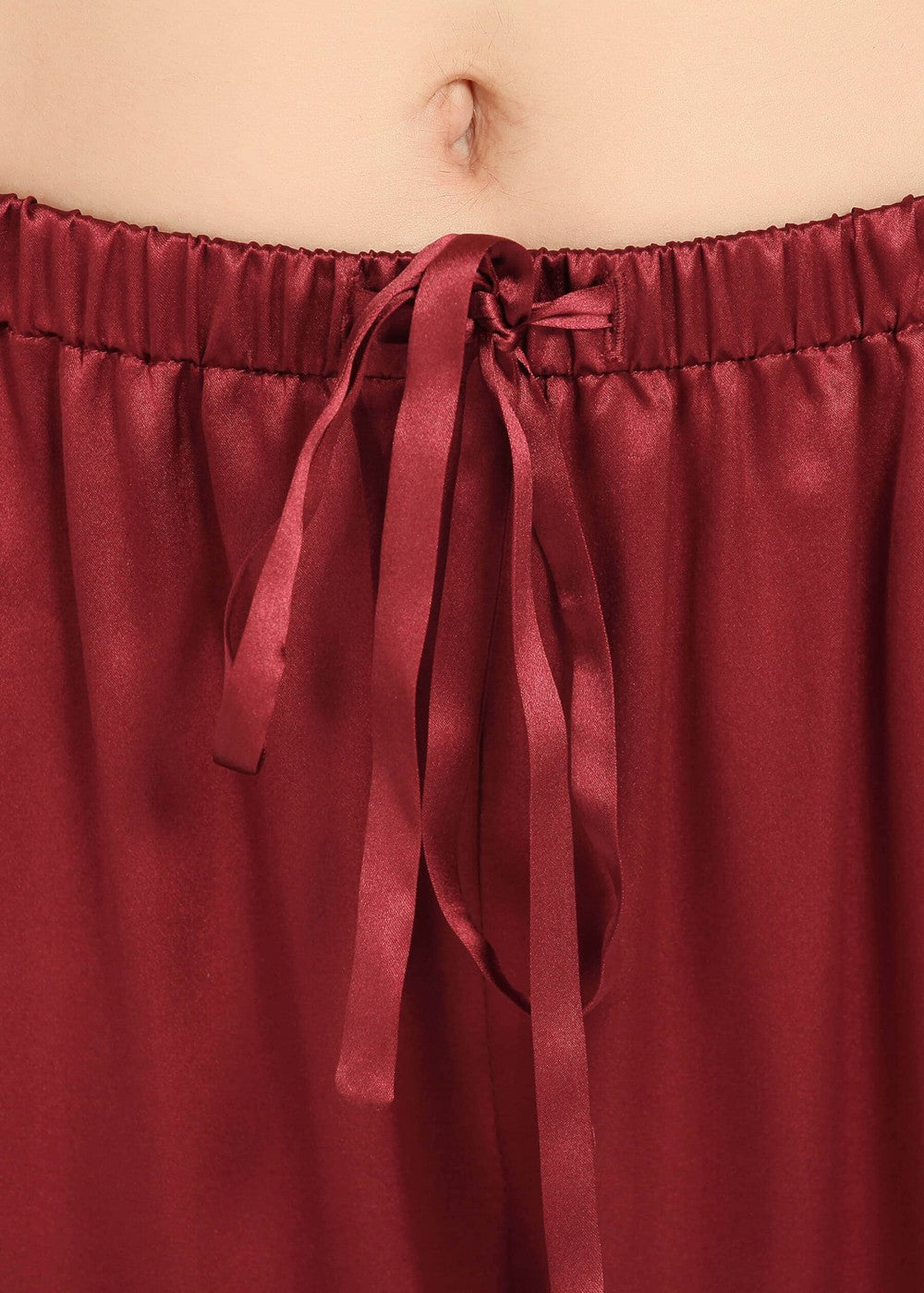 Whitney Lacey Contrast Trim Pajama Set