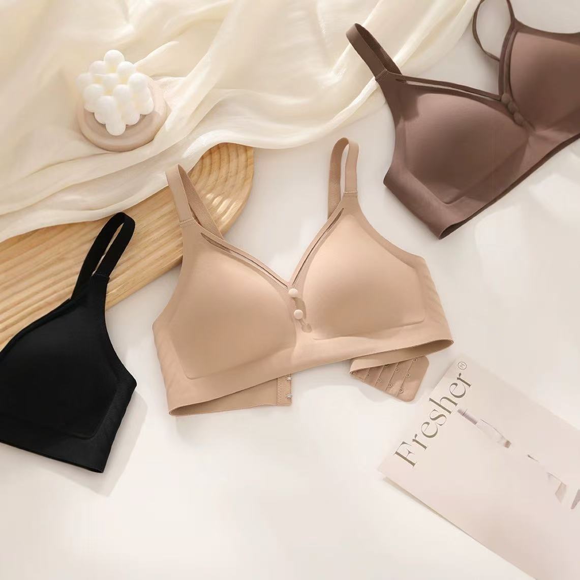 Seamless T Shirt non wire Jelly Bra (A018)