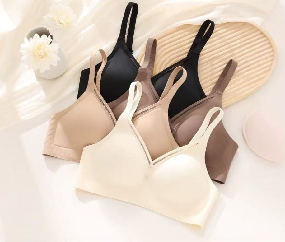 Seamless T Shirt non wire Jelly Bra (A018)