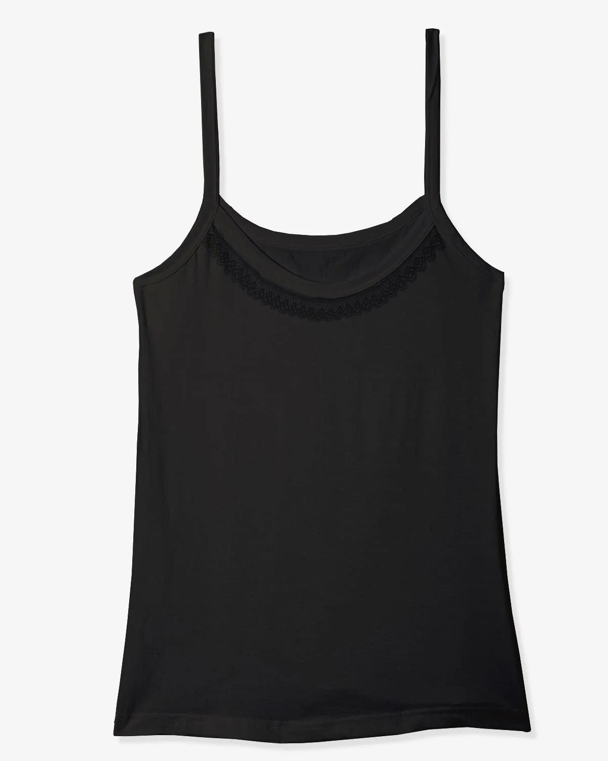 Whitely lace trim adjustable camisole