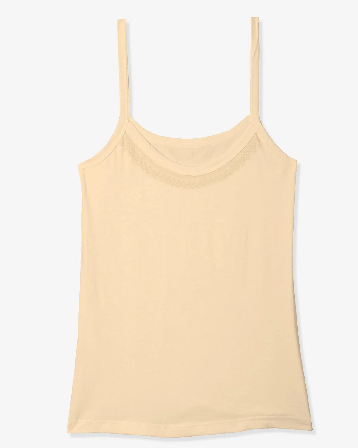 Whitely lace trim adjustable camisole