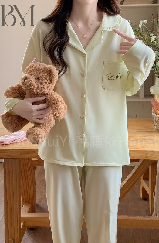 Ethereal Comfort Lounge Cotton Pj set