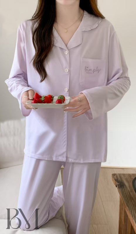 Ethereal Comfort Lounge Cotton Pj set