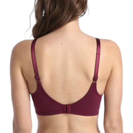 Minimizer non padded non wire bra Plum