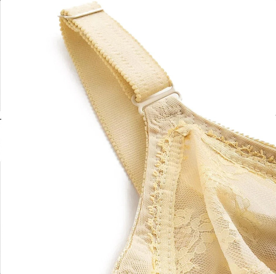 Doreen Soft Net Non Wired Non Padded Bra