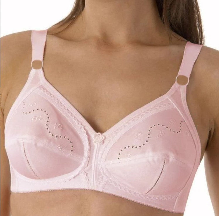 Full Coverage Comfortable Cotton Non-Padded Wireless Bra