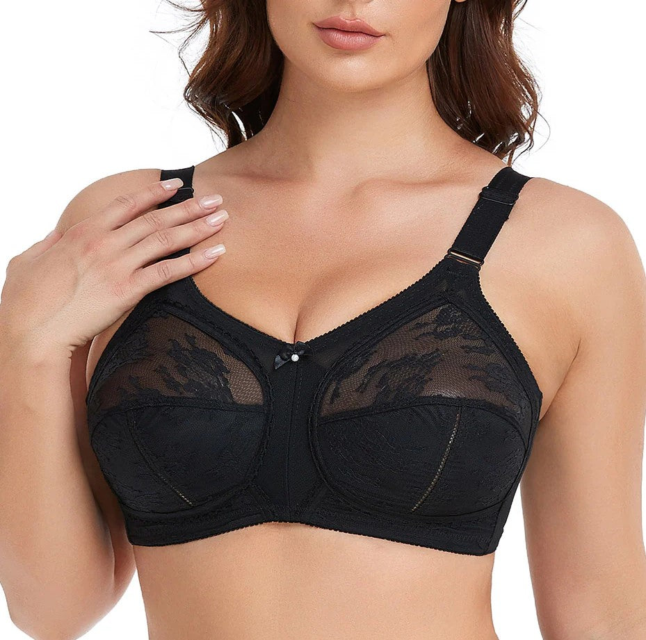 Doreen Soft Net Non Wired Non Padded Bra